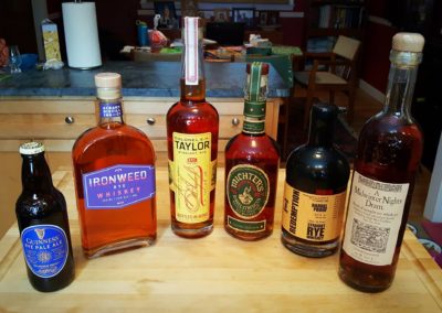 Rye Whiskey Tasting