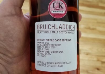 Bruichladdich Single Cask 9 Year