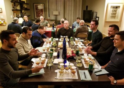 Luxury Tasting Group Table